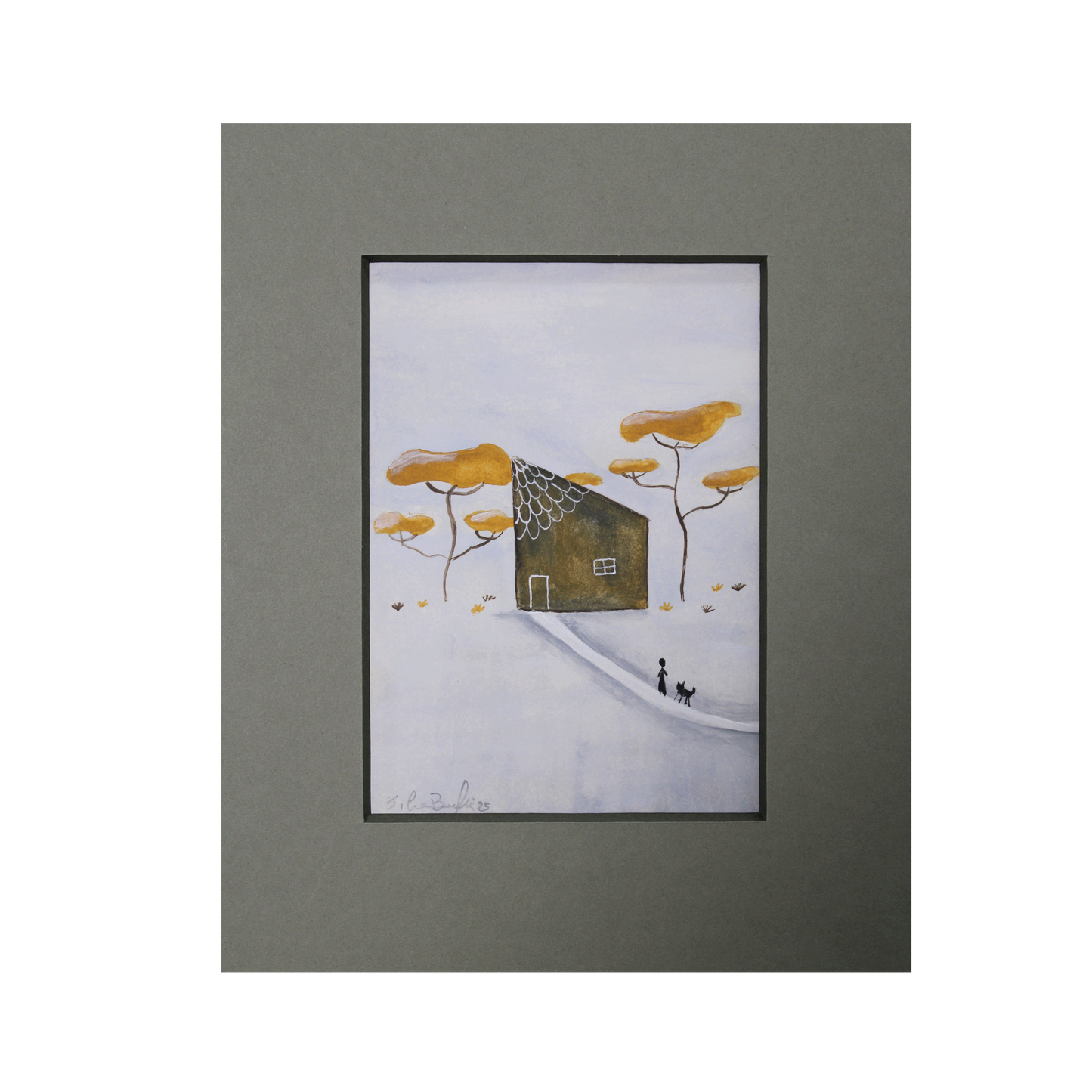 A House Under the Yellow Trees