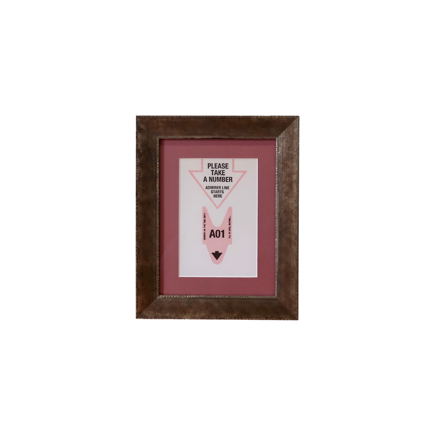 Please Take a Number