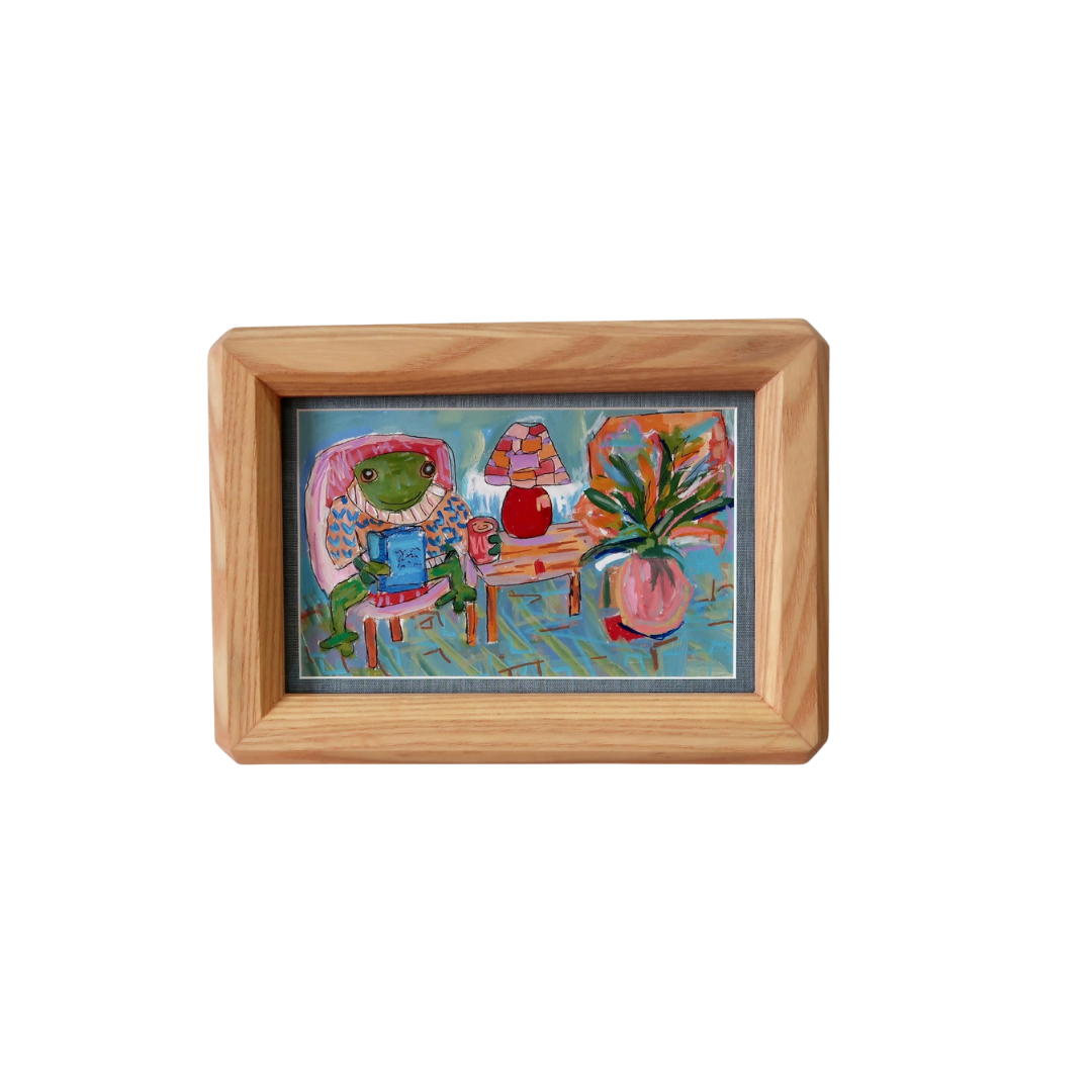 Ollie Reads the Dictionary