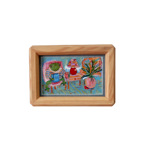 Ollie Reads the Dictionary