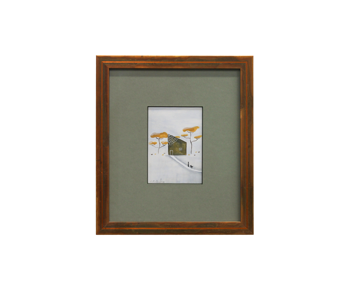 A House Under the Yellow Trees