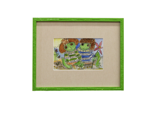 Olive & Pickle Wearing Hats