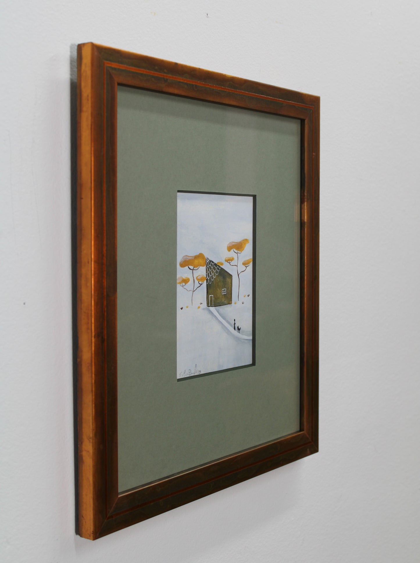 A House Under the Yellow Trees