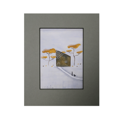 A House Under the Yellow Trees